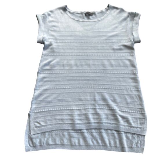 Women's Baby Blue Short Sleeve Sweater  from the Limited- Size S - Picture 1 of 8